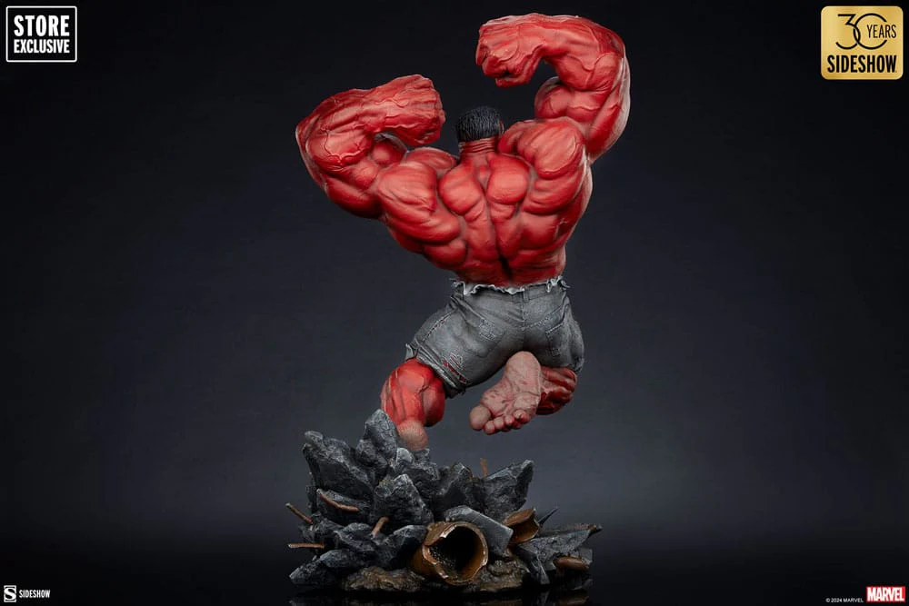 Red Hulk: Thunderbolt Ross Marvel Premium Format Figurka 74 cm - Image 7