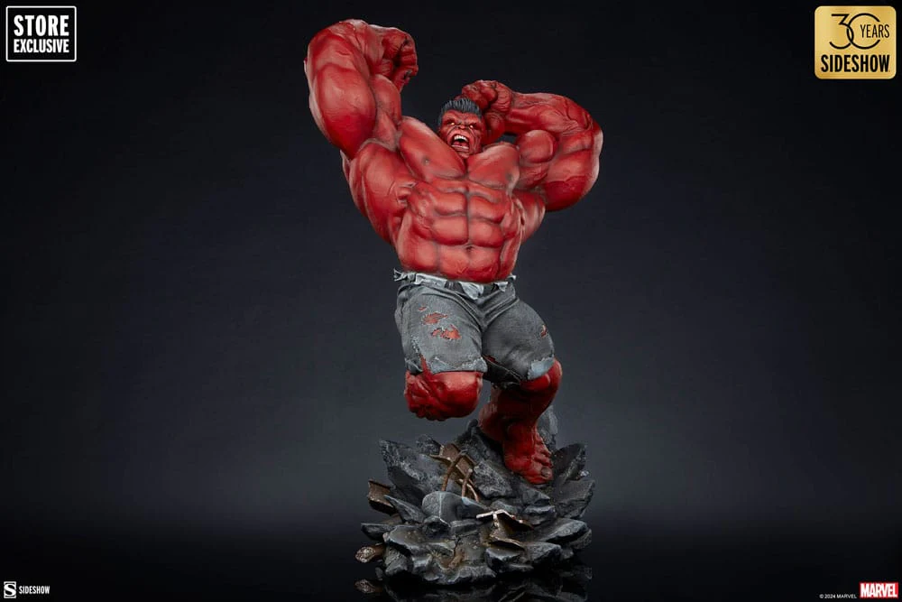 Red Hulk: Thunderbolt Ross Marvel Premium Format Figurka 74 cm - Image 8