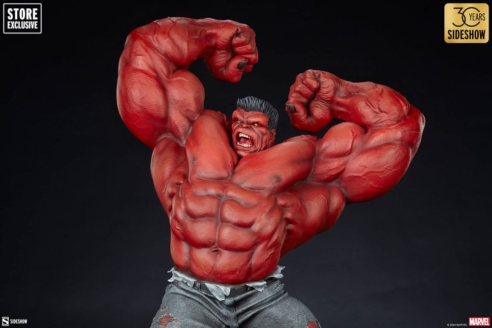 Red Hulk: Thunderbolt Ross Marvel Premium Format Figurka 74 cm - Image 9