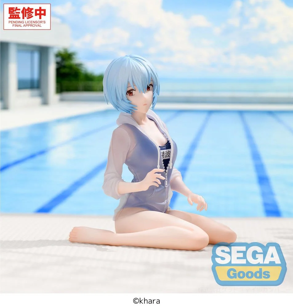 Rei Ayanami School Swimsuit Ver. Rebuild of Evangelion Yumemirize Figurka 13 cm - Image 2