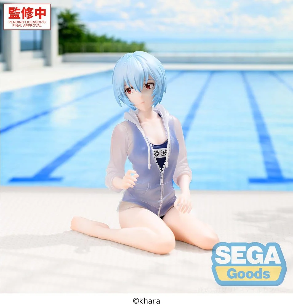 Rei Ayanami School Swimsuit Ver. Rebuild of Evangelion Yumemirize Figurka 13 cm - Image 3
