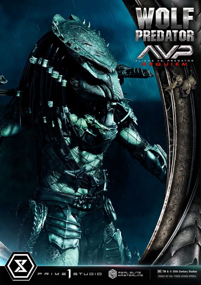 Requiem Wolf Predator Alien vs. Predator Real Elite Masterline Series 1/3 Figurka 95 cm - Image 20