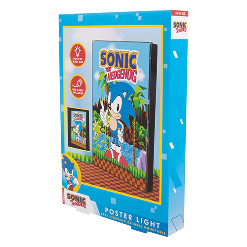 Retro Lampka Ścienna Sonic The Hedgehog - Image 3