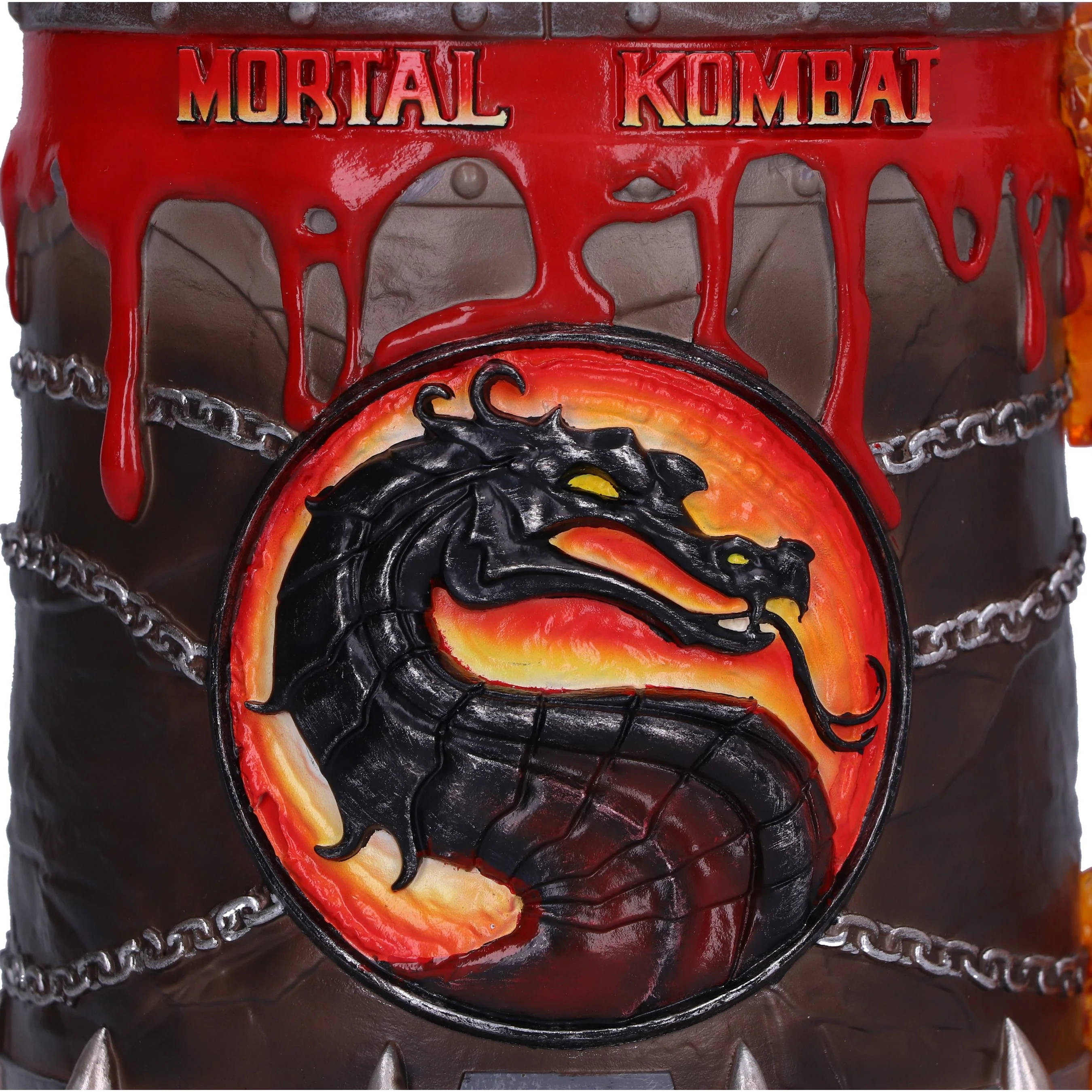 Retro Logo Kufel Kolekcjonerski Mortal Kombat - Image 5