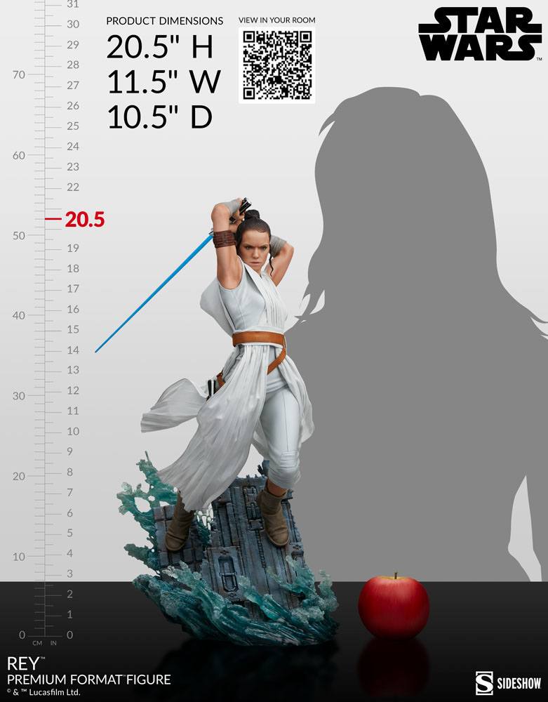 Rey Star Wars Episode IX Premium Format Figurka 52 cm - Image 6