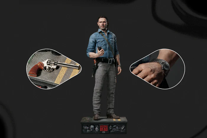 Rick Grimes The Walking Dead: S8 Collectible 1/6 Figurka 35 cm - Image 12