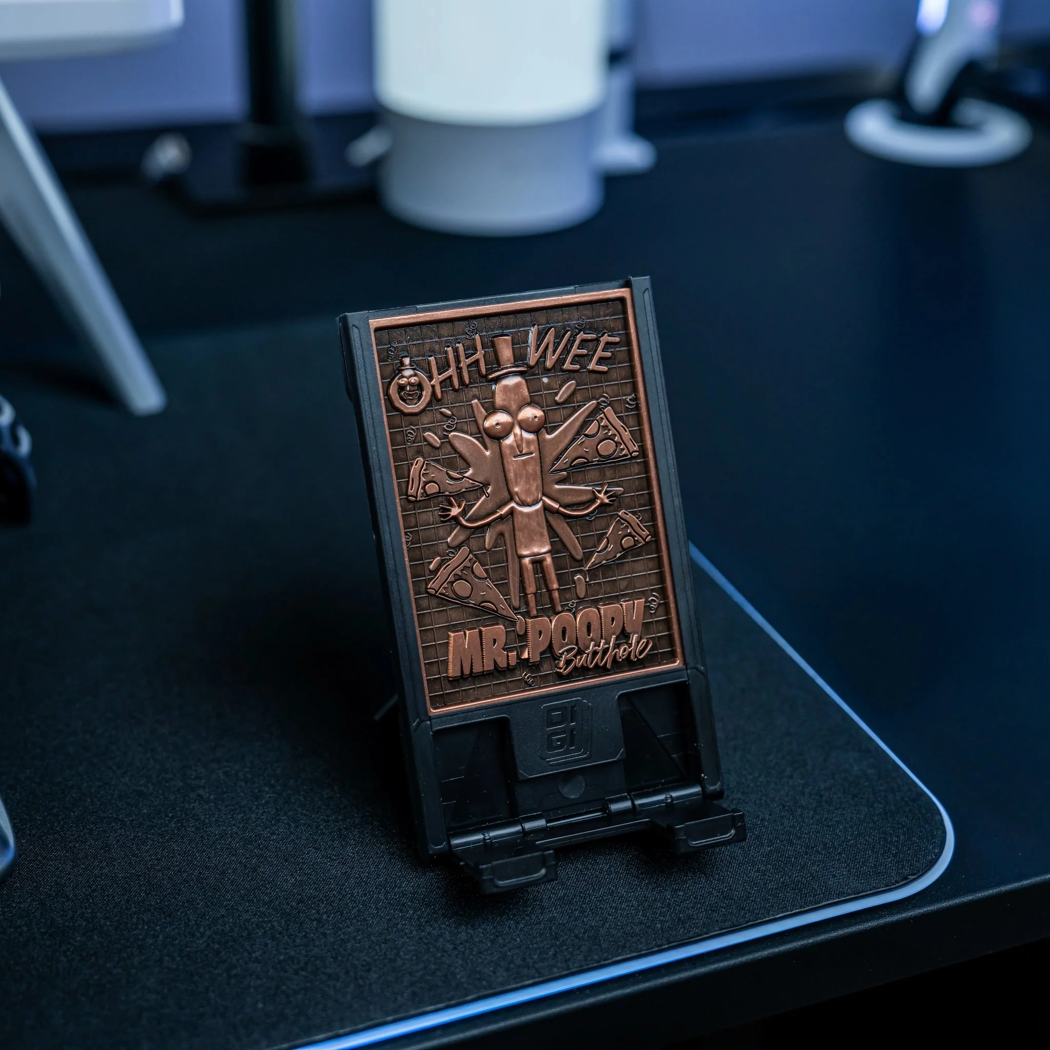 Rick & Morty zestaw: stojak na telefon plus 3 x płytki Digiplates - Image 7