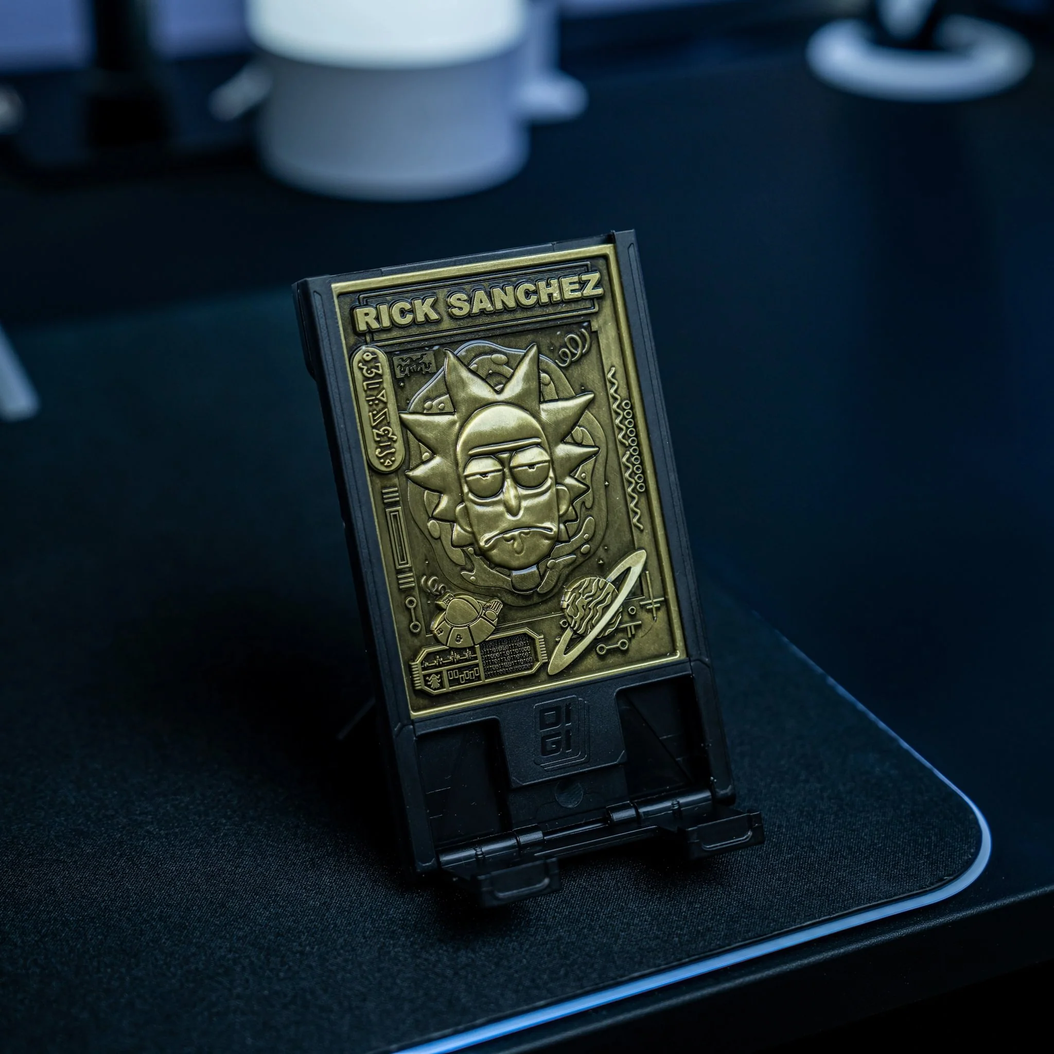 Rick & Morty zestaw: stojak na telefon plus 3 x płytki Digiplates - Image 8