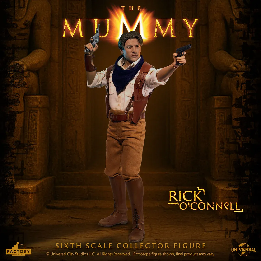 Rick O'connell The Mummy 1/6 Figurka 30 cm - Image 3