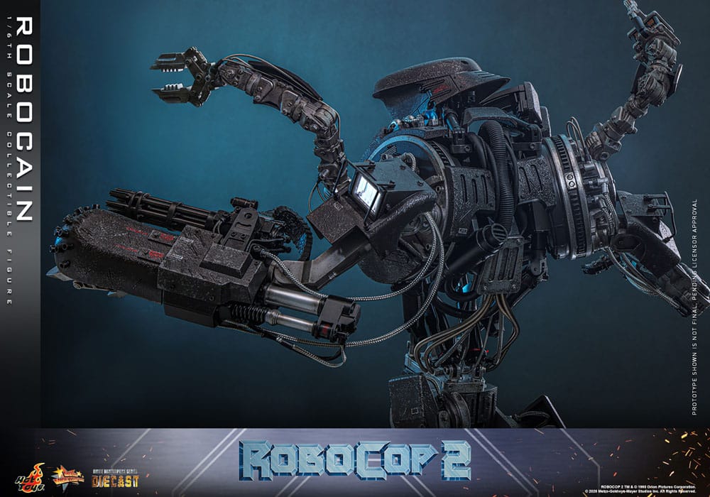 RoboCain RoboCop 2 Movie Masterpiece Diecast 1/6 Figurka 40 cm - Image 10