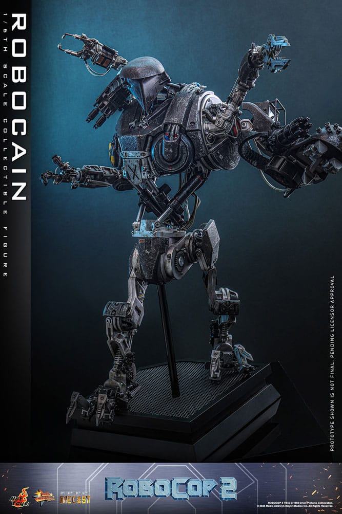 RoboCain RoboCop 2 Movie Masterpiece Diecast 1/6 Figurka 40 cm - Image 5