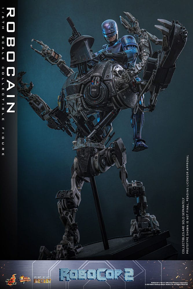 RoboCain RoboCop 2 Movie Masterpiece Diecast 1/6 Figurka 40 cm - Image 6