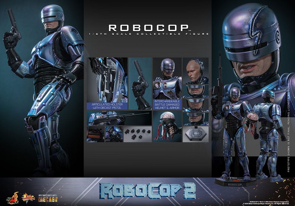 RoboCop 2 Movie Masterpiece Diecast 1/6 Figurka 30 cm - Image 20