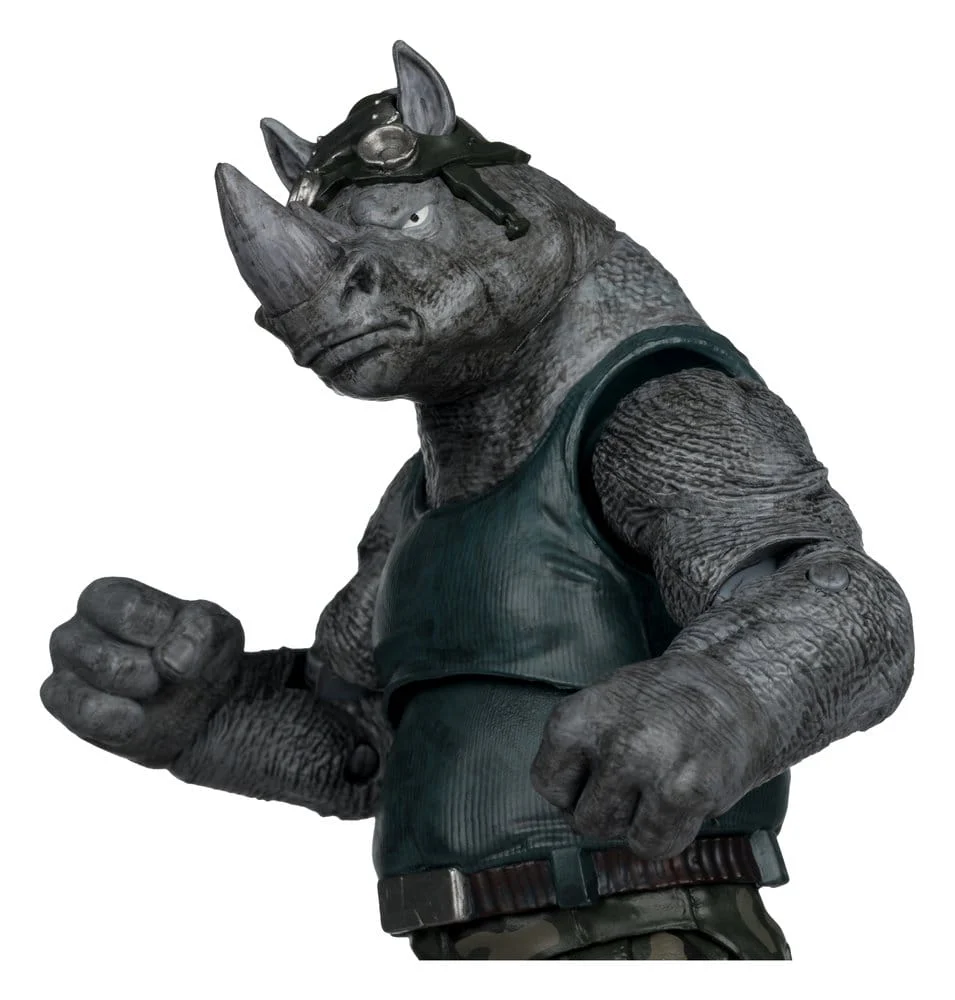 Rocksteady Teenage Mutant Ninja Turtles Page Punchers Figurka 17 cm - Image 4