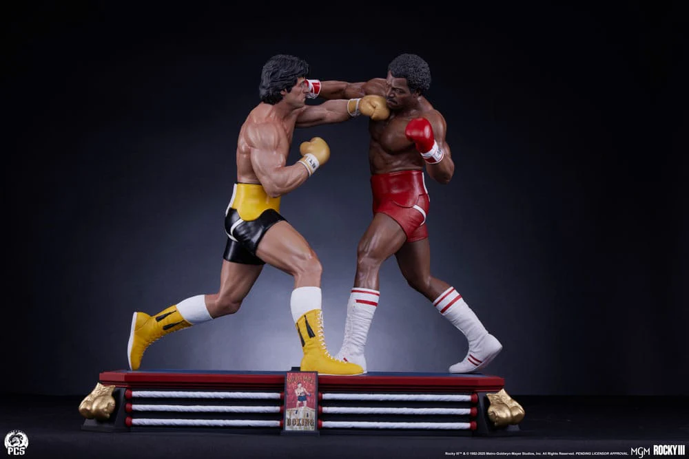 Rocky Balboa & Apollo Creed Rocky III Diorama 1/4 Figurka 48 cm - Image 5