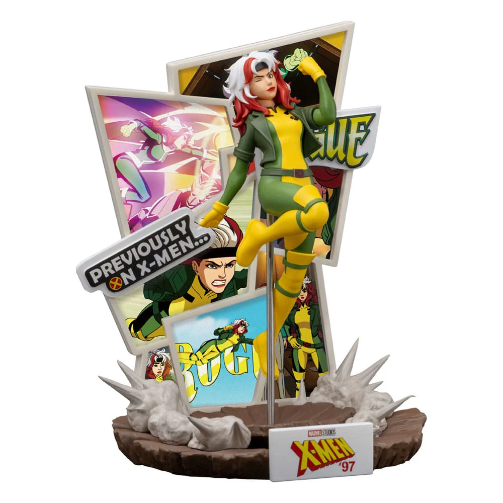 Rogue (SDCC Exclusive) X-Men '97 D-Stage Diorama Figurka 16 cm - Image 3