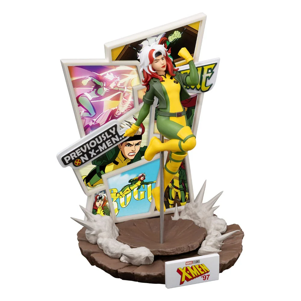 Rogue (SDCC Exclusive) X-Men '97 D-Stage Diorama Figurka 16 cm - Image 5