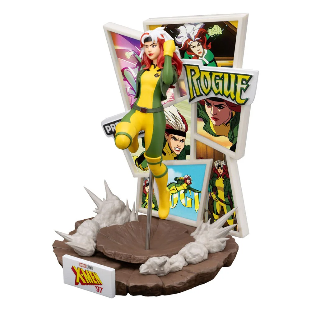 Rogue (SDCC Exclusive) X-Men '97 D-Stage Diorama Figurka 16 cm - Image 6