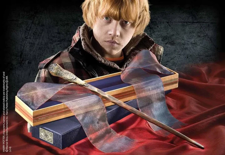 Ron Weasley Różdżka Replika w Pudełku Ollivandera Harry Potter - Image 2