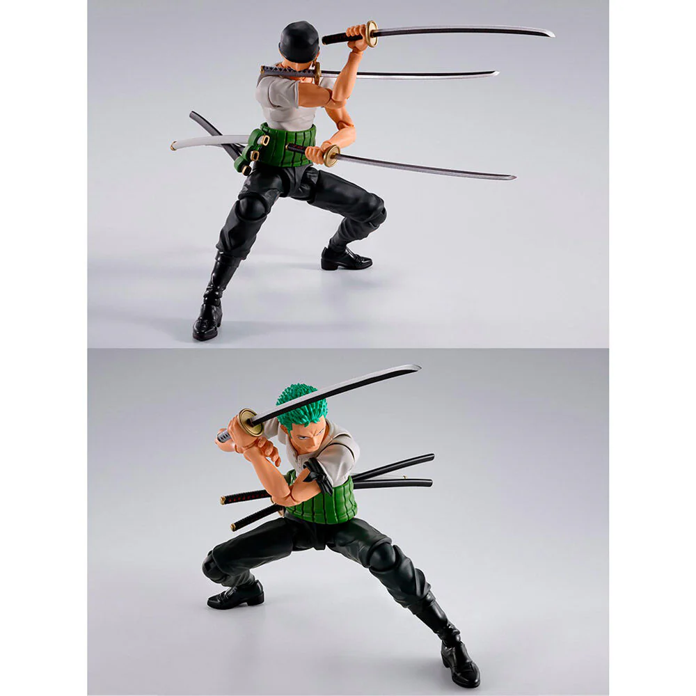 Roronoa Zoro One Piece Romance Dawn S.H Figuarts Figurka 15 cm - Image 3