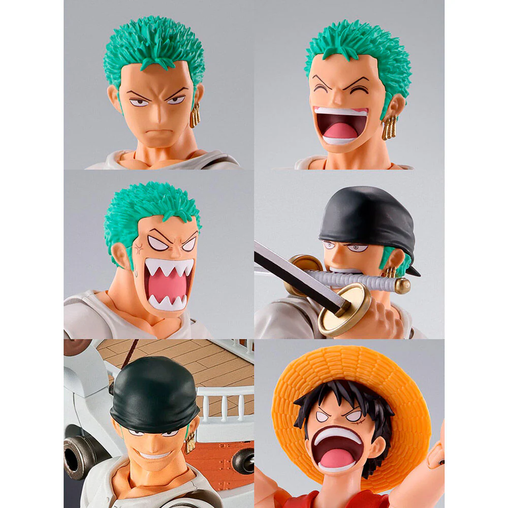 Roronoa Zoro One Piece Romance Dawn S.H Figuarts Figurka 15 cm - Image 4