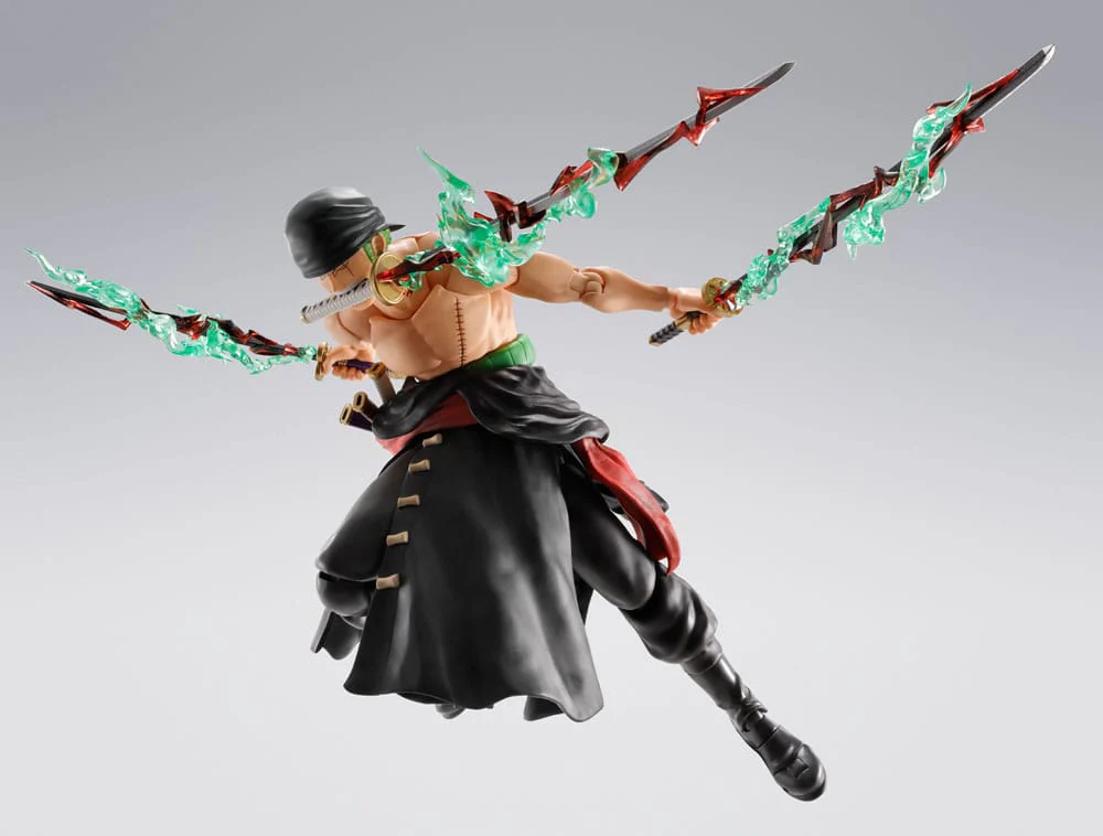 Roronoa Zoro The King of Hell One Piece S.H.Figuarts Figurka 15 cm - Image 5