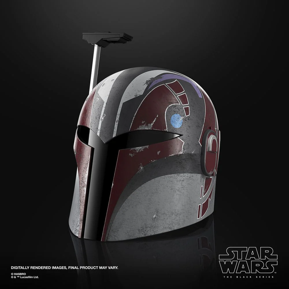 Sabine Wren Star Wars: Ahsoka Black Series Electronic Helmet Replika - Image 5
