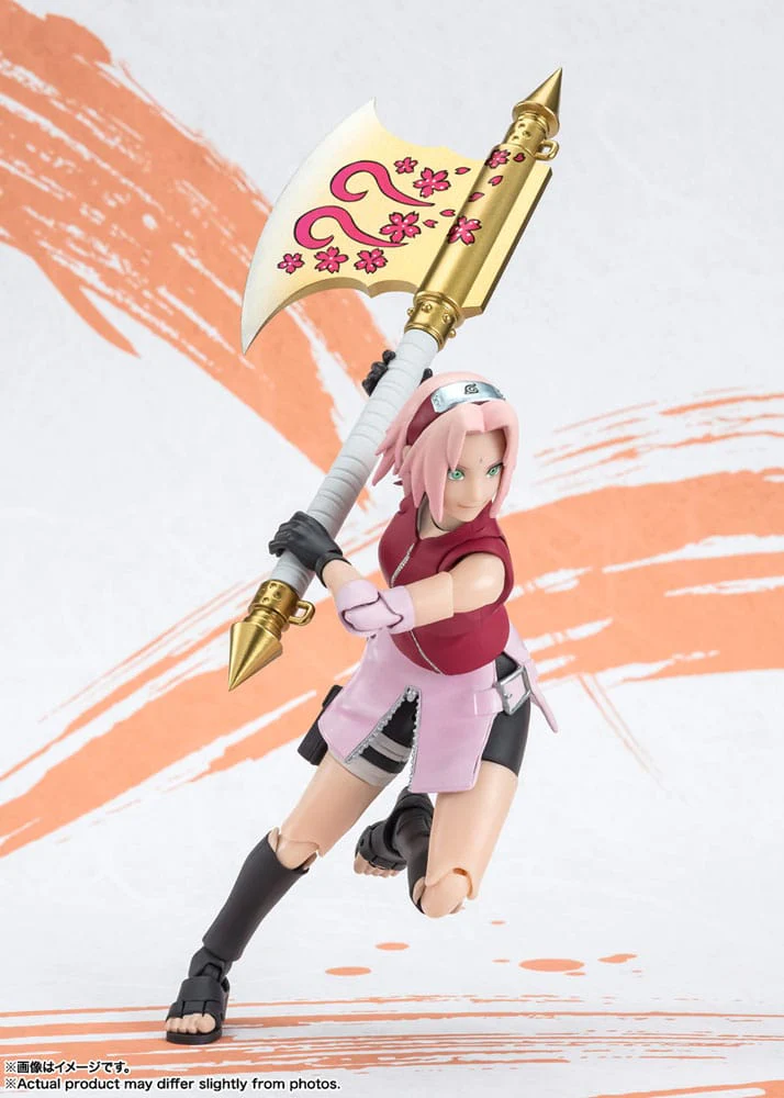 Sakura Haruno Naruto Shippuden S.H. Figuarts Naruto OP99 Edition Figurka 14 cm - Image 3