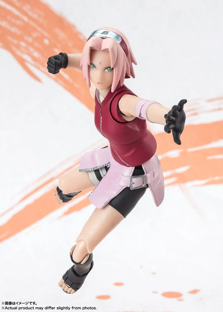 Sakura Haruno Naruto Shippuden S.H. Figuarts Naruto OP99 Edition Figurka 14 cm - Image 4