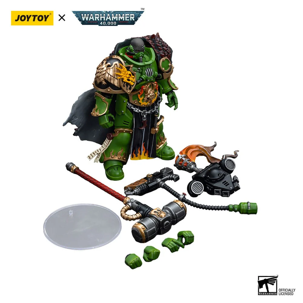 Salamanders Captain Adrax Agatone Warhammer 40k 1/18 Figurka 12 cm - Image 10