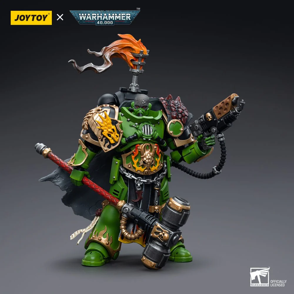 Salamanders Captain Adrax Agatone Warhammer 40k 1/18 Figurka 12 cm - Image 4