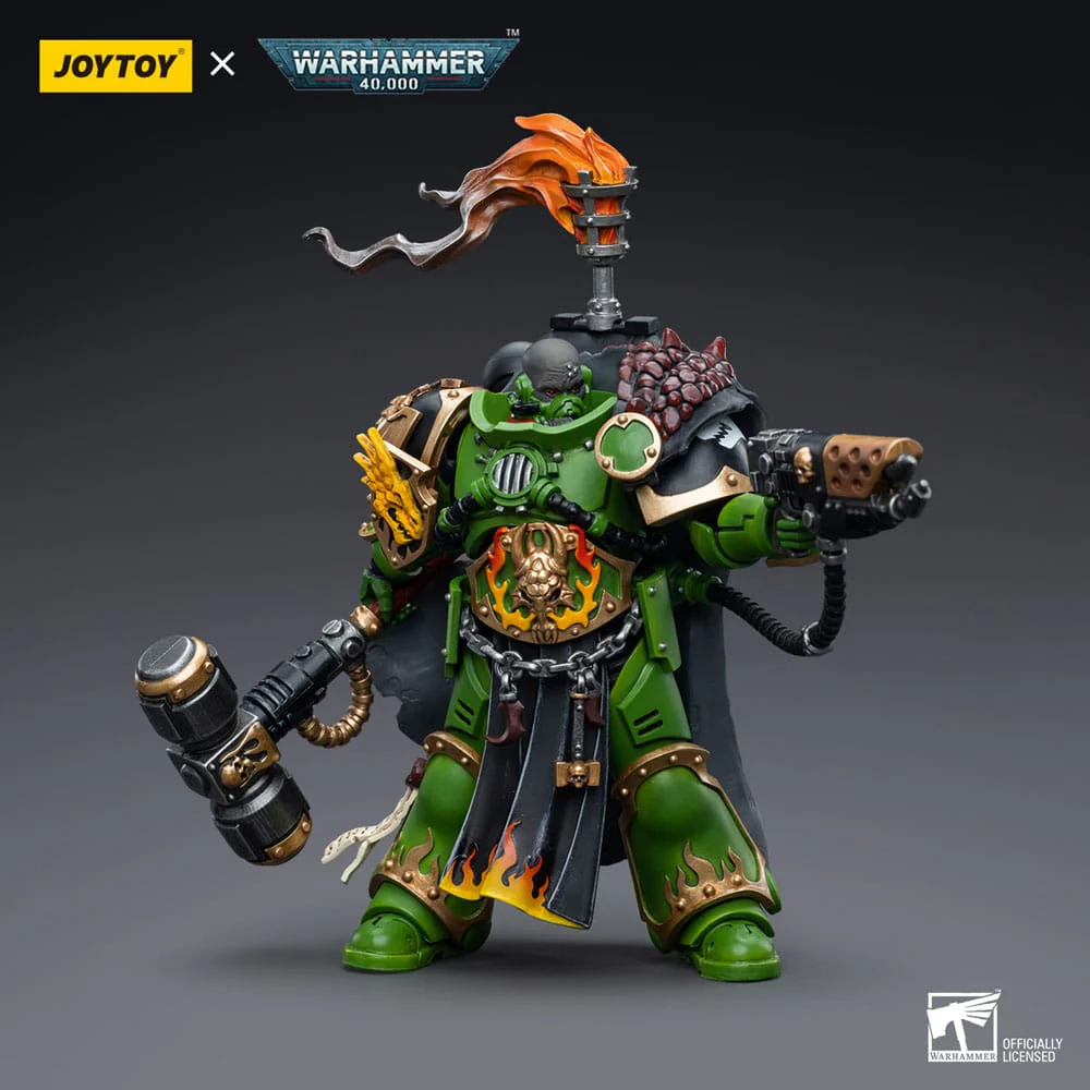 Salamanders Captain Adrax Agatone Warhammer 40k 1/18 Figurka 12 cm - Image 5