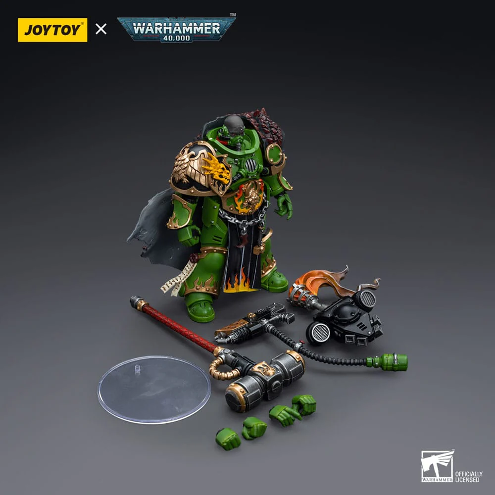 Salamanders Captain Adrax Agatone Warhammer 40k 1/18 Figurka 12 cm - Image 6