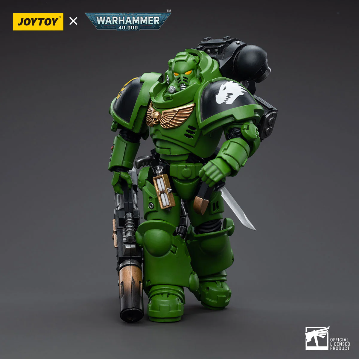 Salamanders Eradicators Brother T'Kren Warhammer 40k 1/18 Figurka 12 cm - Image 9