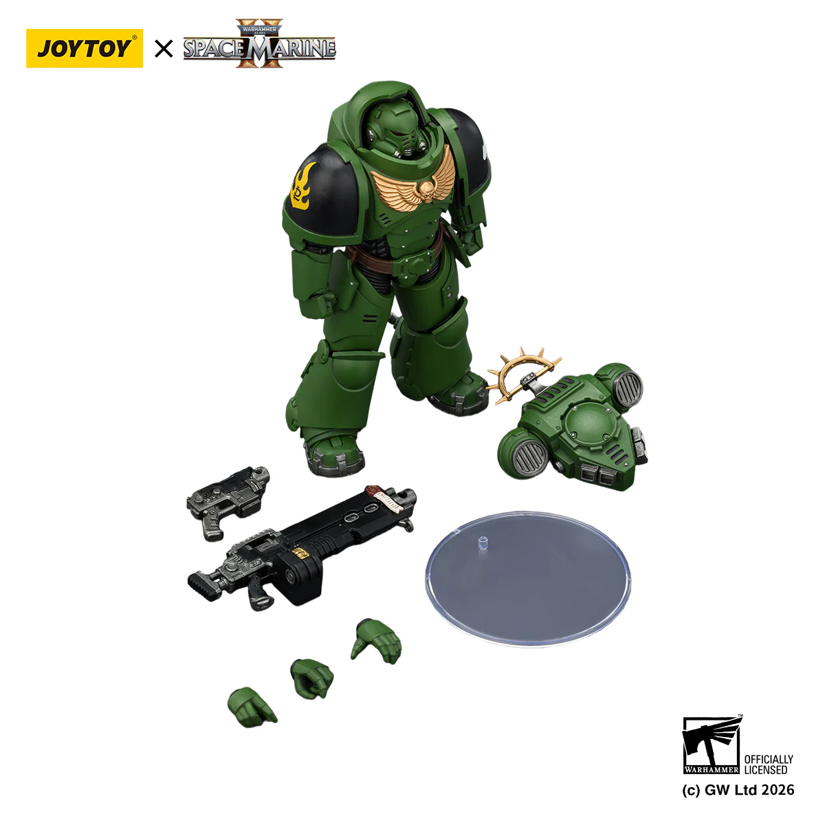 Salamanders Heavy Intercessor Game Edition Warhammer 40k 1/18 Figurka 13 cm - Image 5