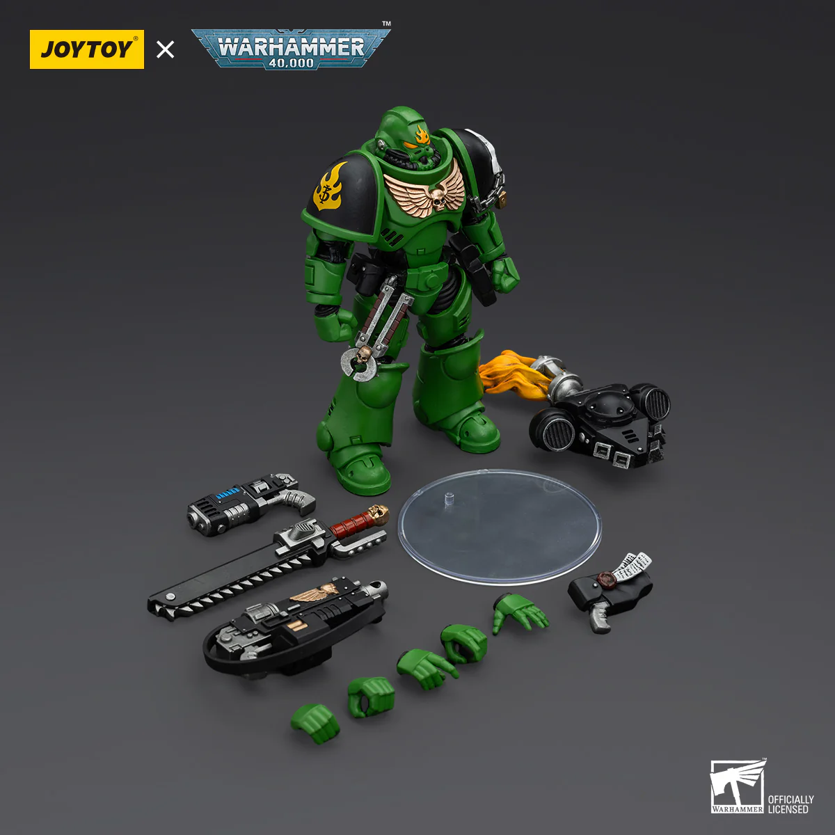Salamanders Intercessors Sergeant Tsek'gan Warhammer 40k 1/18 Figurka 12 cm - Image 10