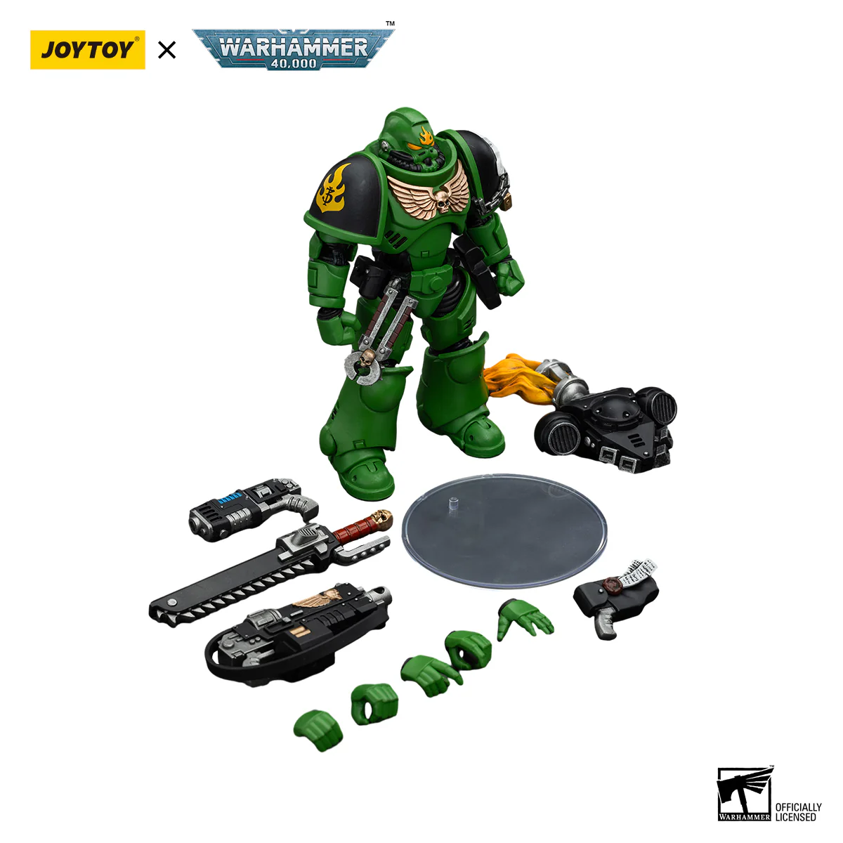 Salamanders Intercessors Sergeant Tsek'gan Warhammer 40k 1/18 Figurka 12 cm - Image 5
