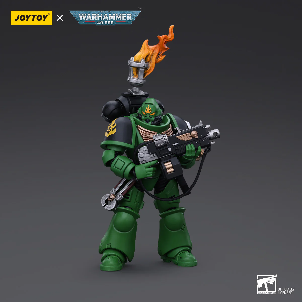 Salamanders Intercessors Sergeant Tsek'gan Warhammer 40k 1/18 Figurka 12 cm - Image 6