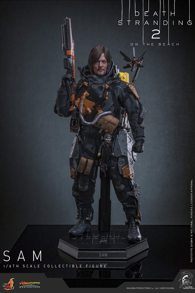 Sam Death Stranding 2: On the Beach Videogame Masterpiece 1/6 Figurka 31 cm - Image 15