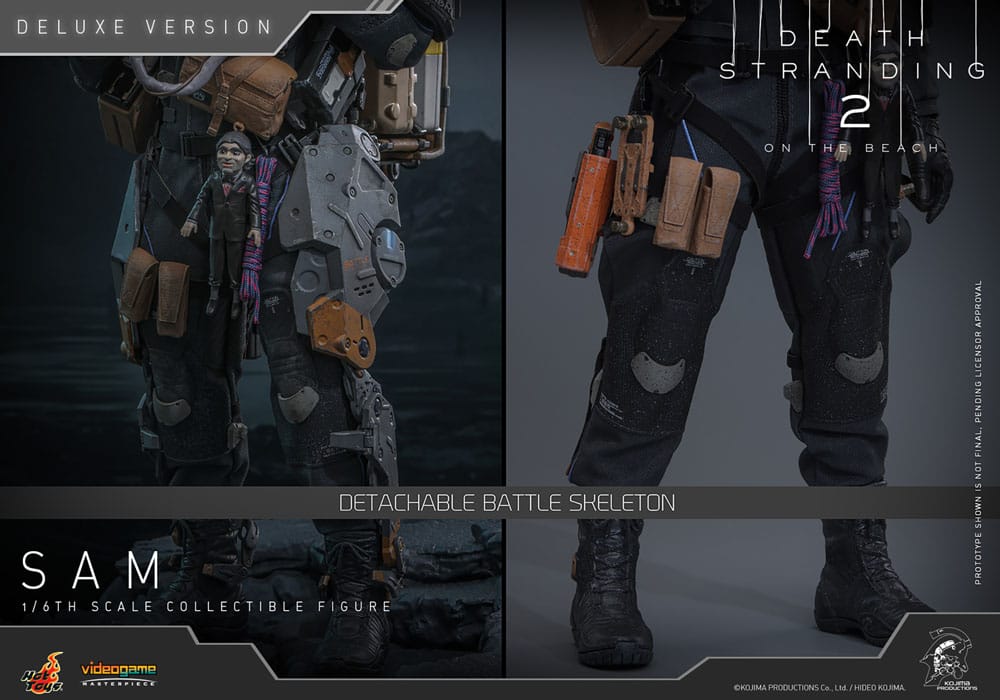 Sam Death Stranding 2: On the Beach Videogame Masterpiece Deluxe Version 1/6 Figurka 31 cm - Image 24