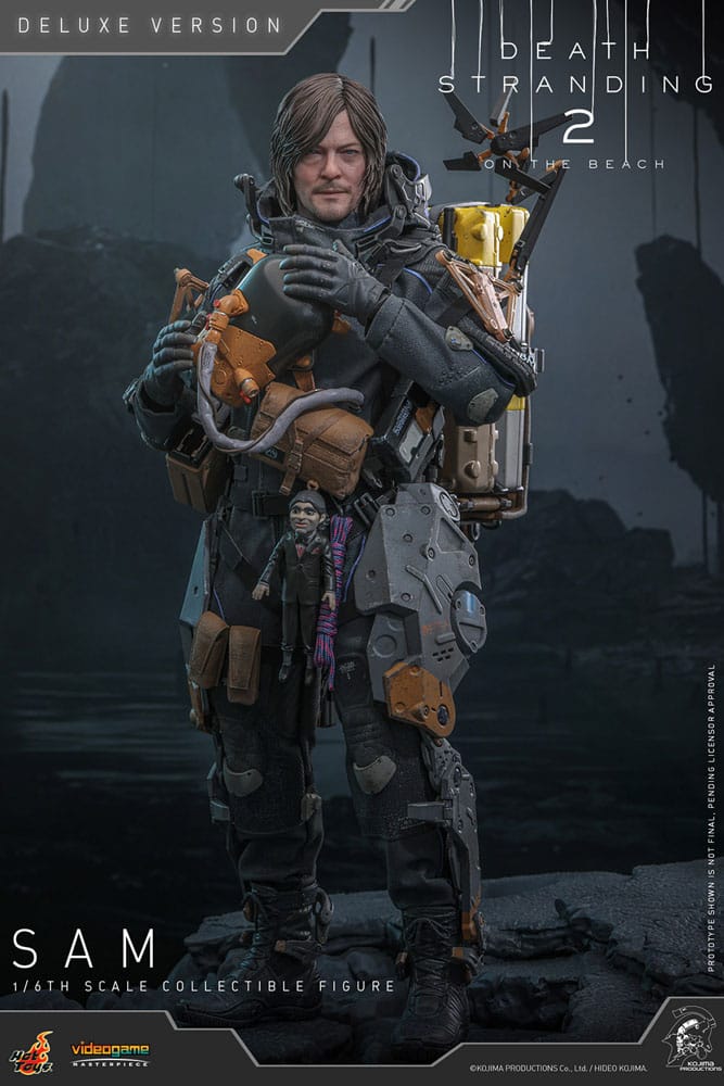Sam Death Stranding 2: On the Beach Videogame Masterpiece Deluxe Version 1/6 Figurka 31 cm - Image 3