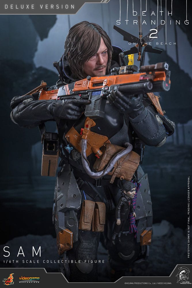 Sam Death Stranding 2: On the Beach Videogame Masterpiece Deluxe Version 1/6 Figurka 31 cm - Image 4