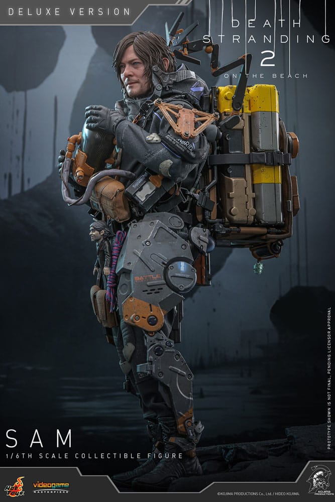 Sam Death Stranding 2: On the Beach Videogame Masterpiece Deluxe Version 1/6 Figurka 31 cm - Image 8