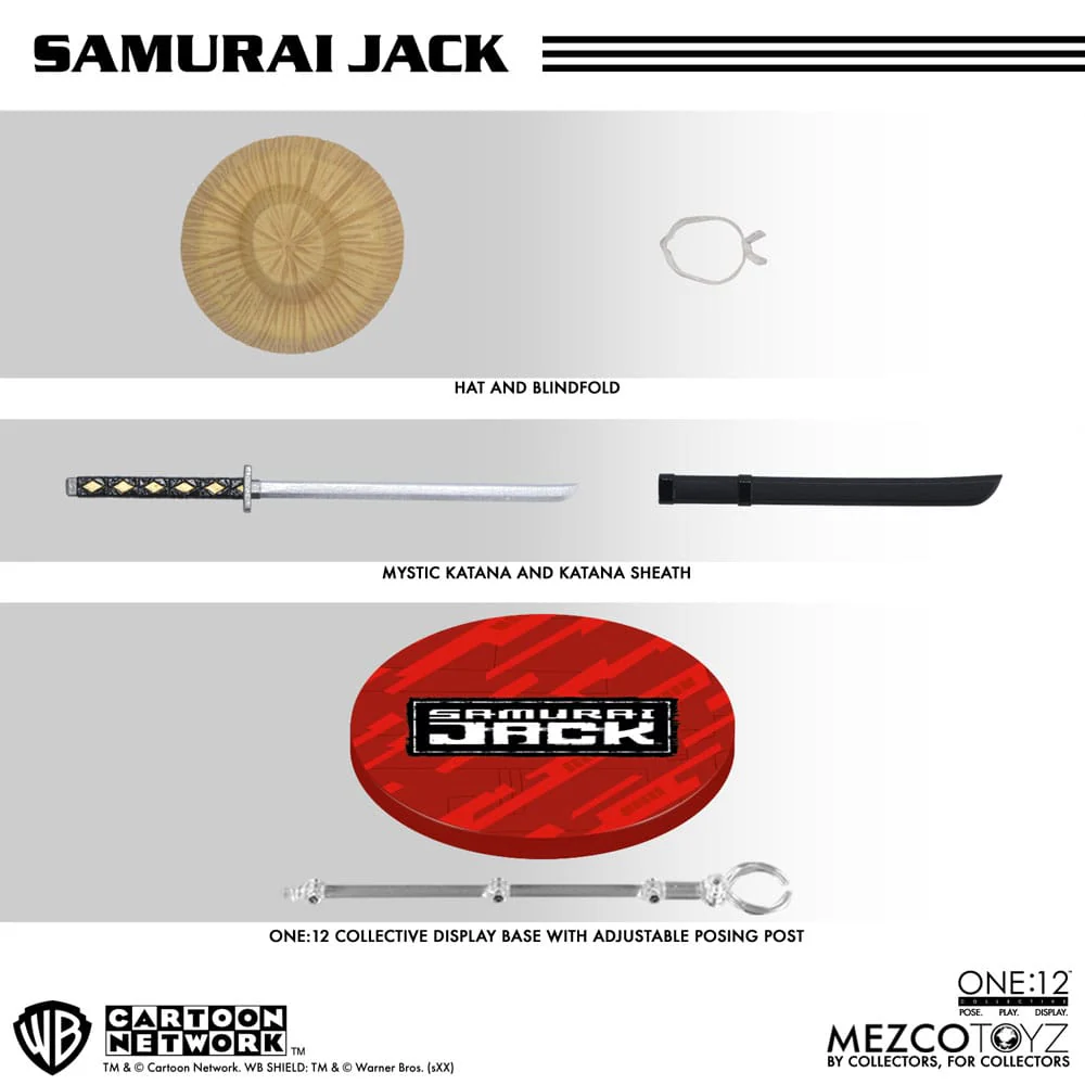 Samurai Jack 1/12 Figurka 17 cm - Image 10