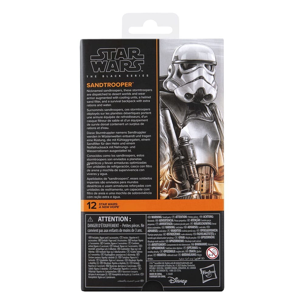 Sandtrooper Star Wars Episode IV Black Series Figurka 15 cm - Image 4