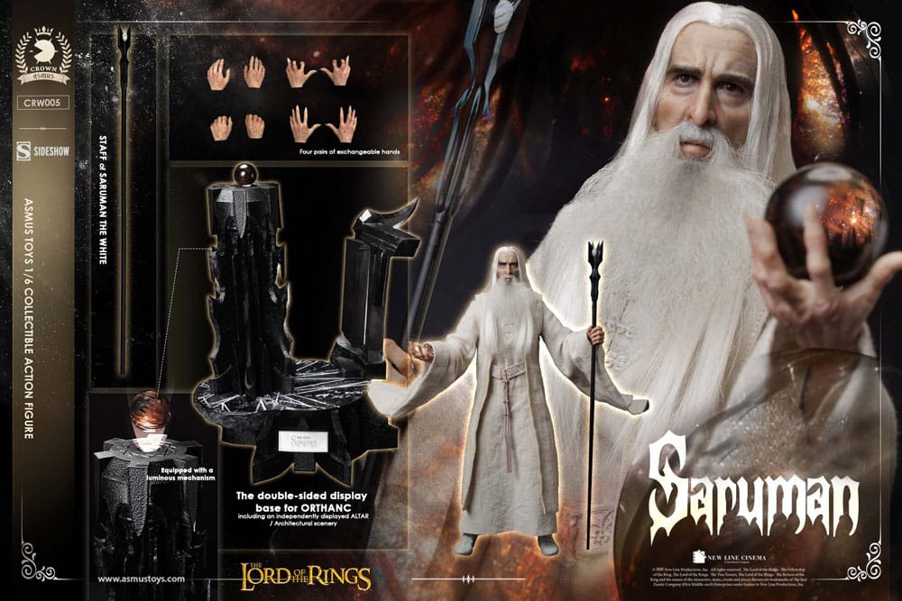 Saruman Lord of the Rings 1/6 Figurka 31 cm - Image 10