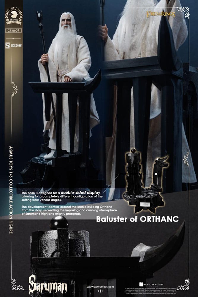 Saruman Lord of the Rings 1/6 Figurka 31 cm - Image 11