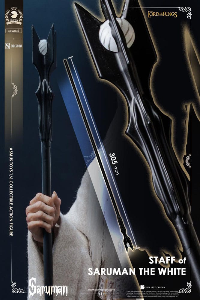 Saruman Lord of the Rings 1/6 Figurka 31 cm - Image 4