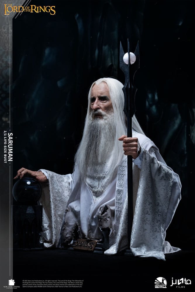 Saruman Lord of the Rings Life Size Bust 1/1 Figurka 110 cm - Image 21