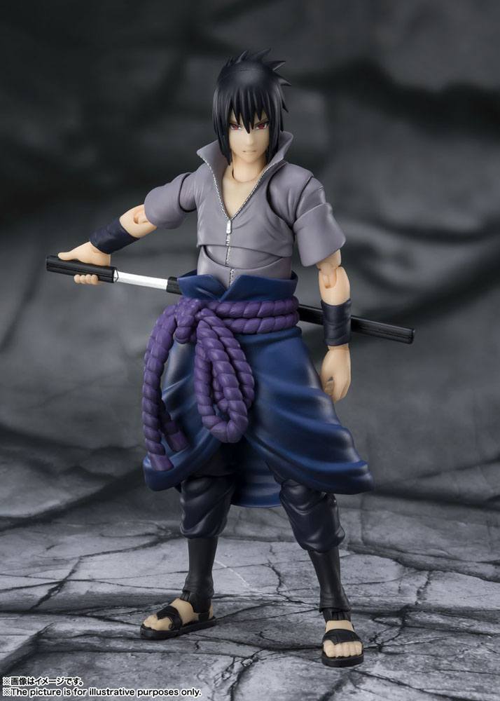 Sasuke Uchiha Naruto Shippuden S.H. Figuarts Figurka 15 cm - Image 2